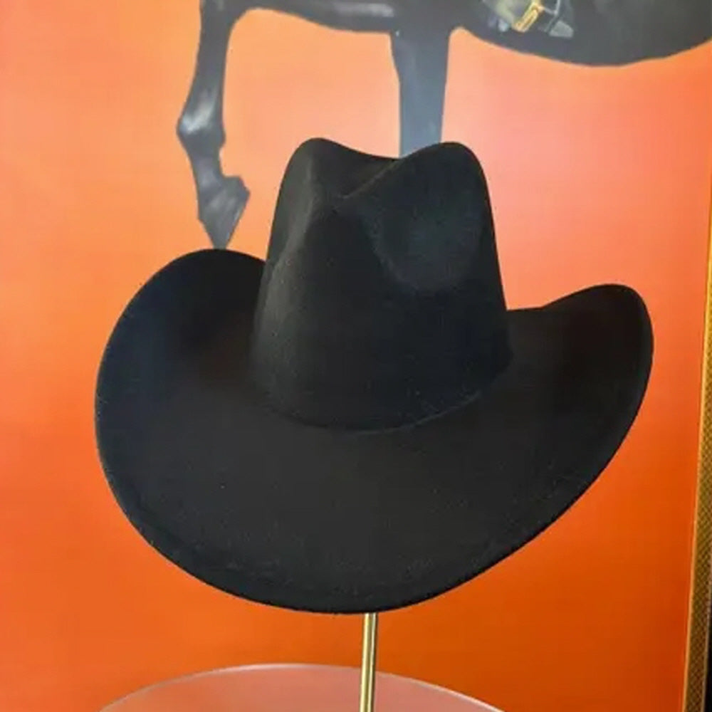 VEGAN FELT COWBOY HAT