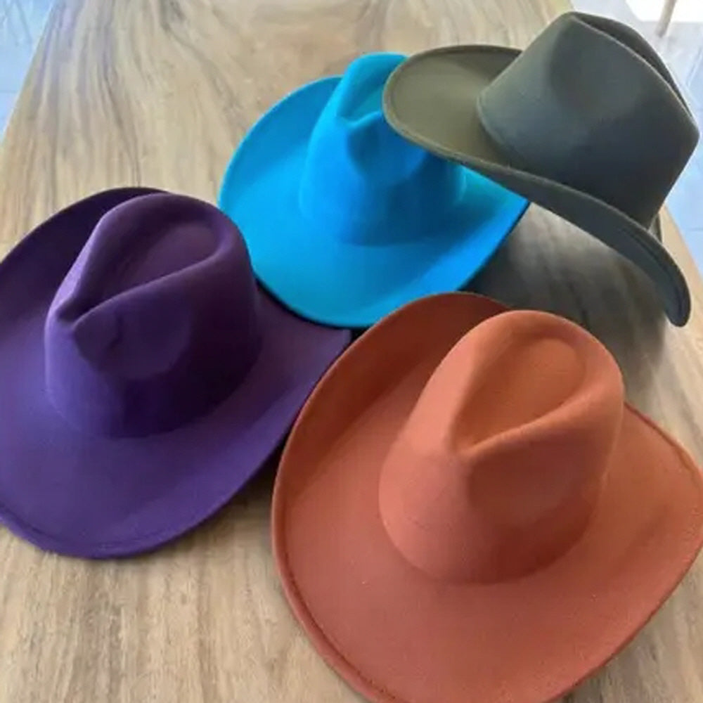 VEGAN FELT COWBOY HAT