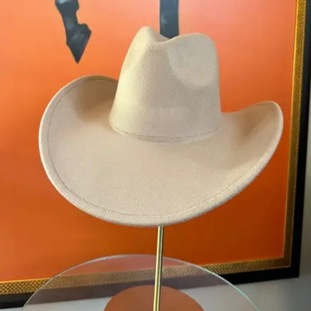 VEGAN FELT COWBOY HAT