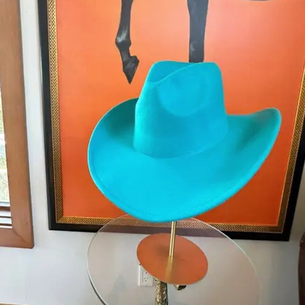 VEGAN FELT COWBOY HAT