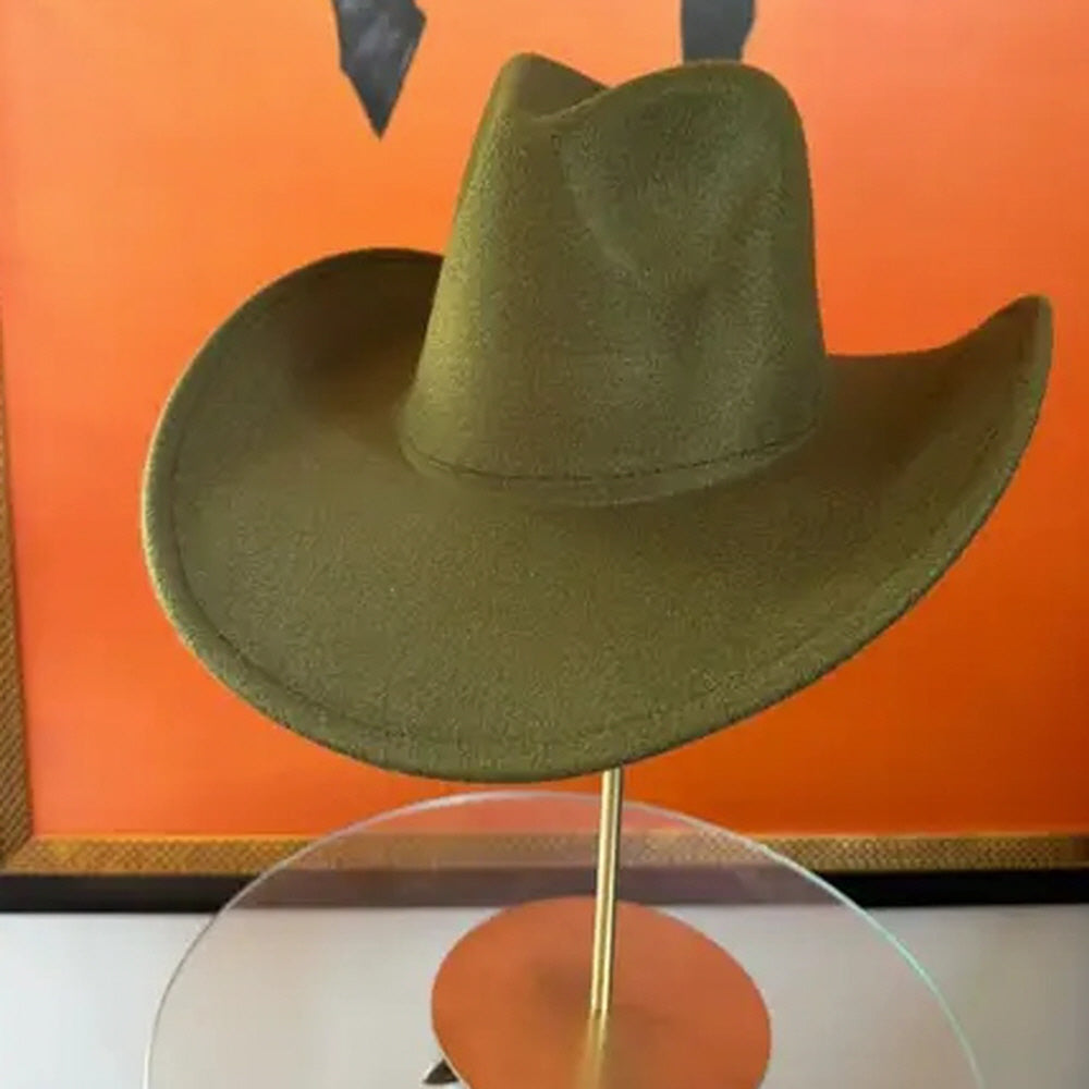 VEGAN FELT COWBOY HAT