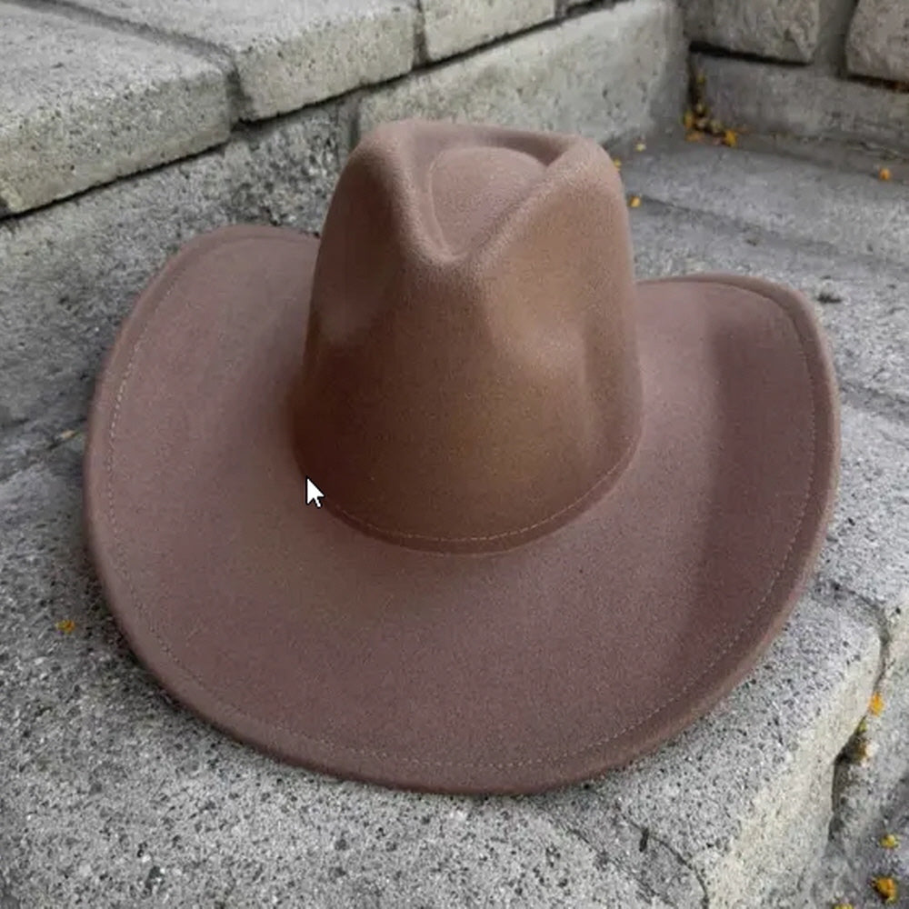 VEGAN FELT COWBOY HAT