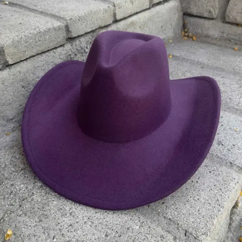 VEGAN FELT COWBOY HAT