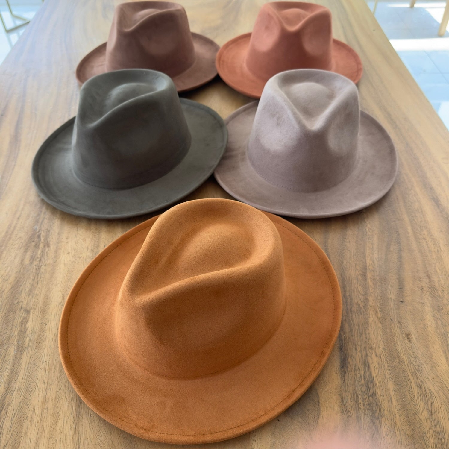 SHORT BRIM SUEDE RANCHER HAT