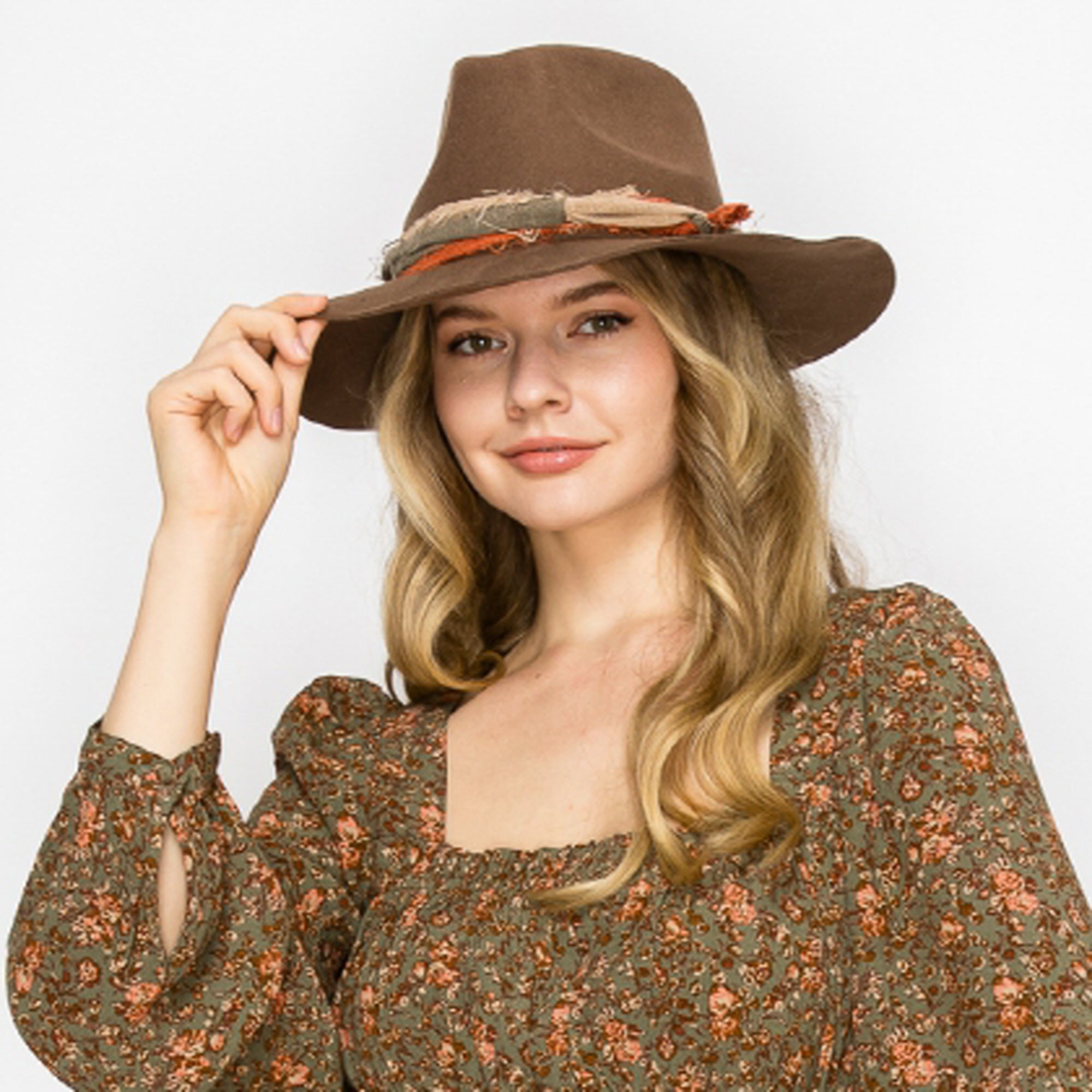 WOOL RANCHER HAT-BROWN