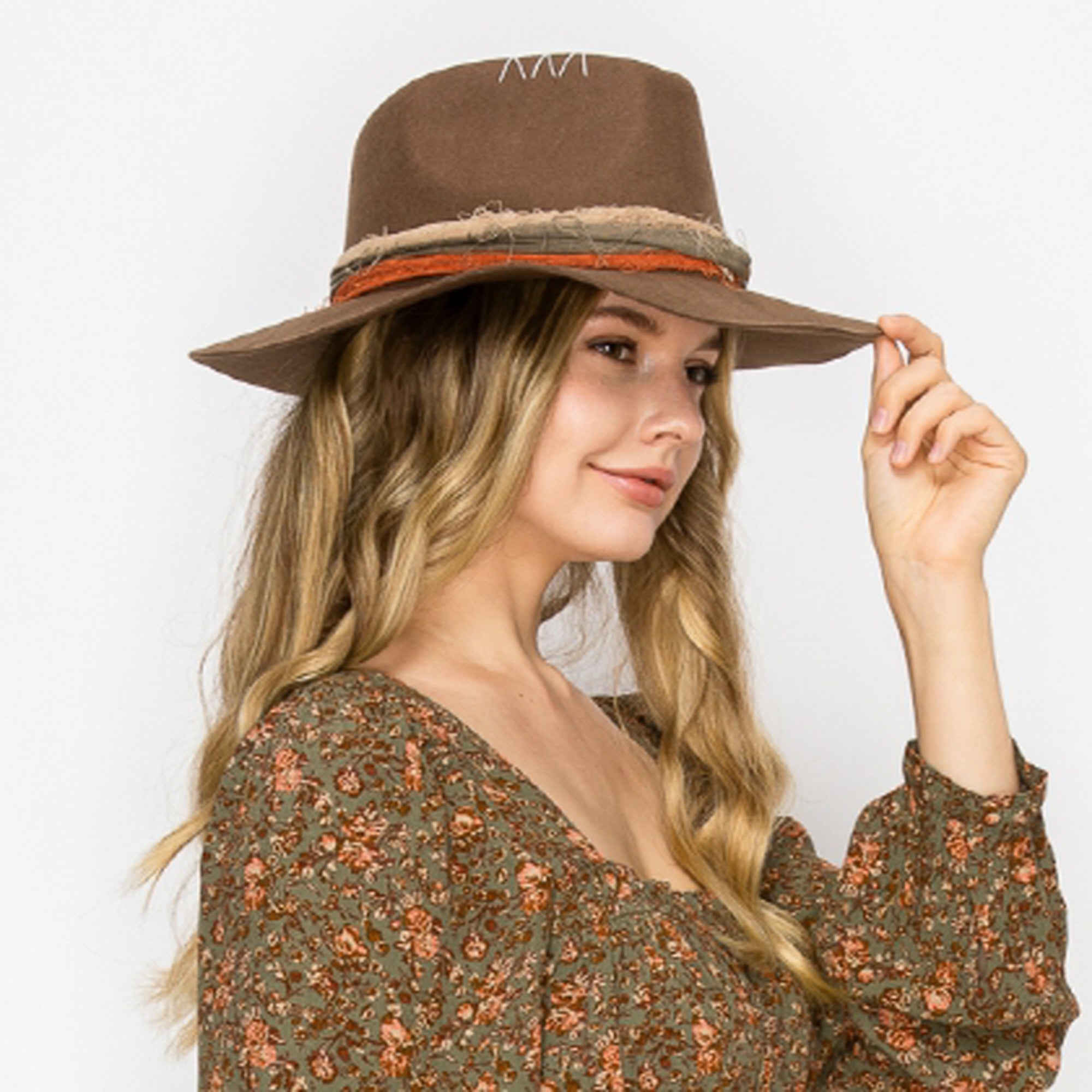 WOOL RANCHER HAT-BROWN