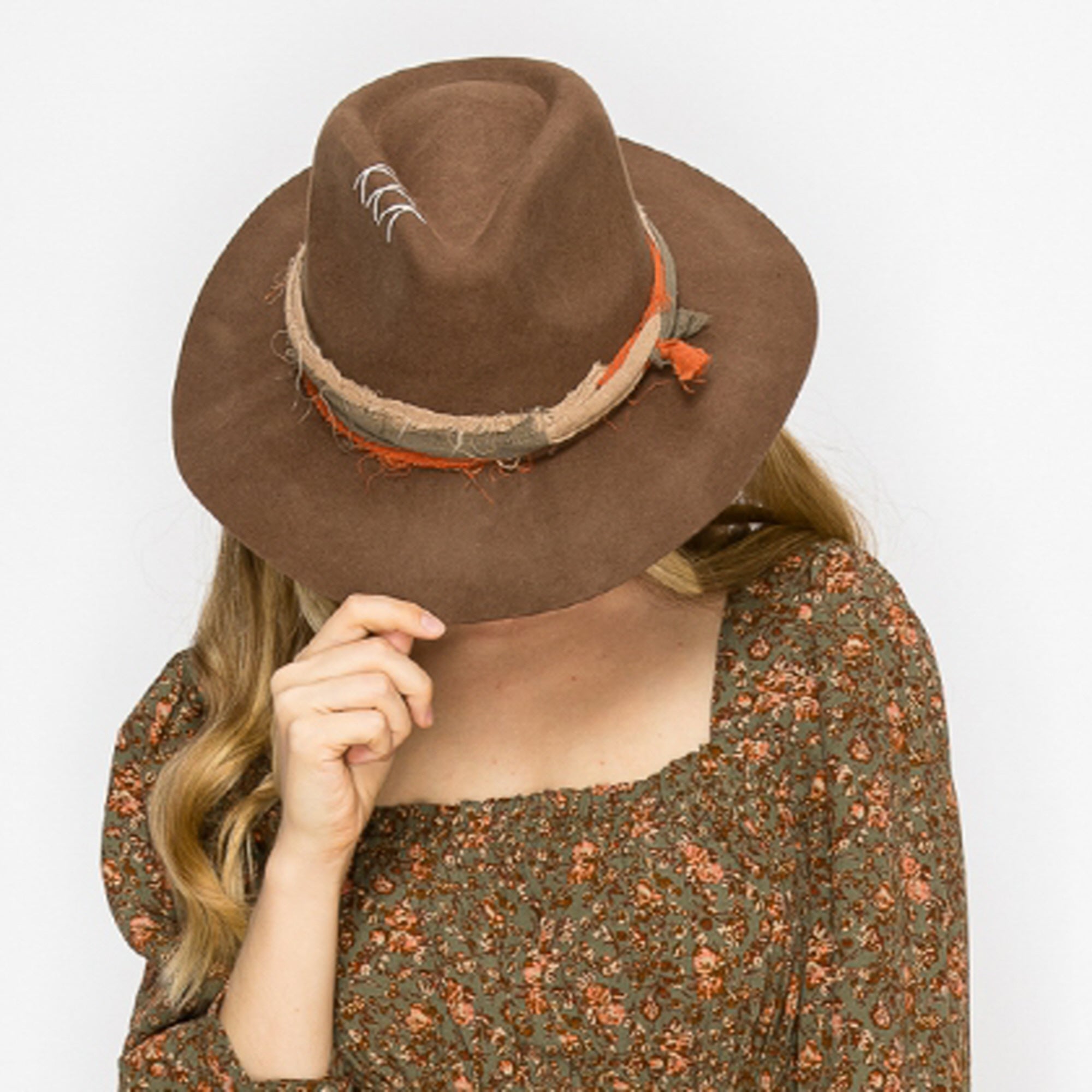 WOOL RANCHER HAT-BROWN