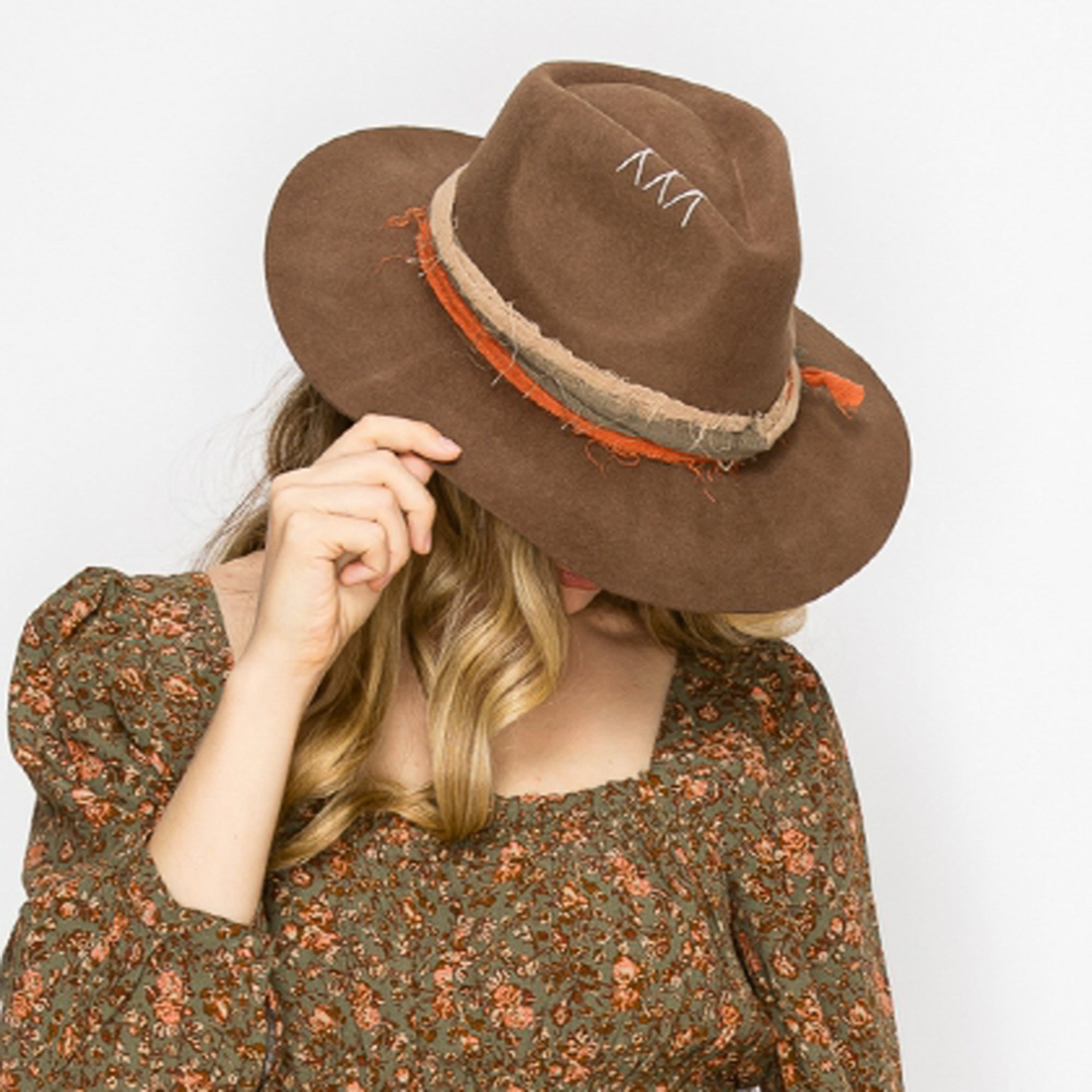 WOOL RANCHER HAT-BROWN