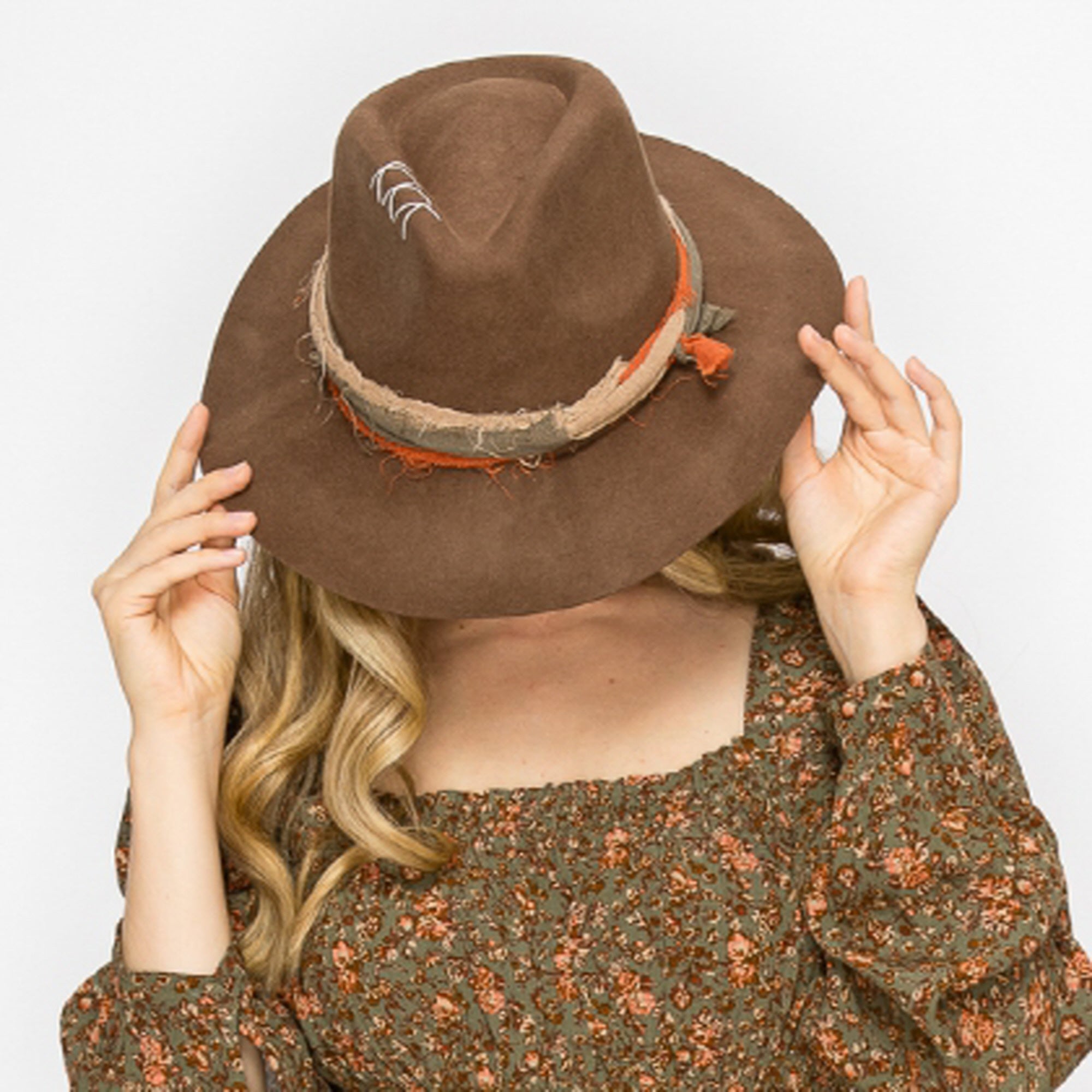 WOOL RANCHER HAT-BROWN