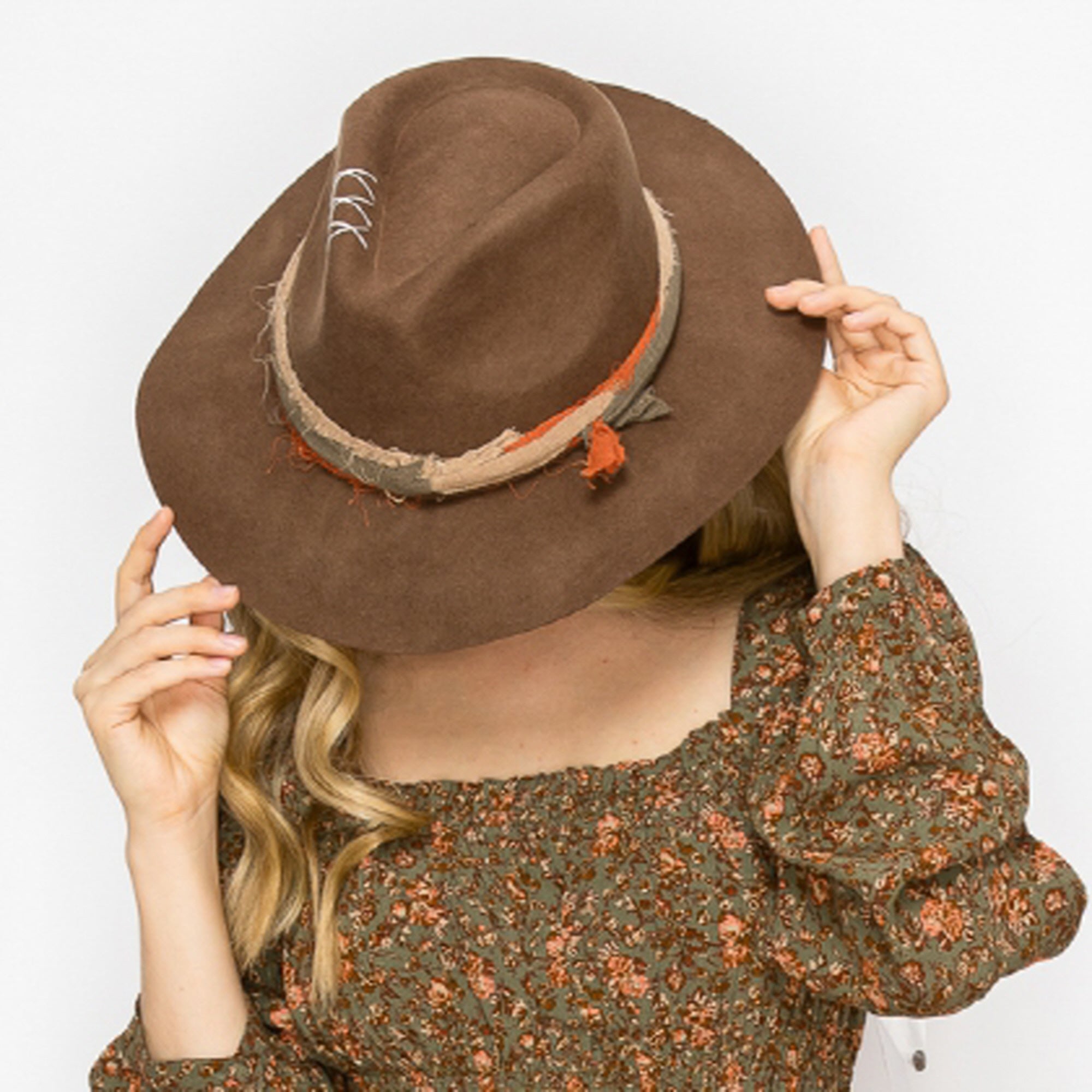 WOOL RANCHER HAT-BROWN