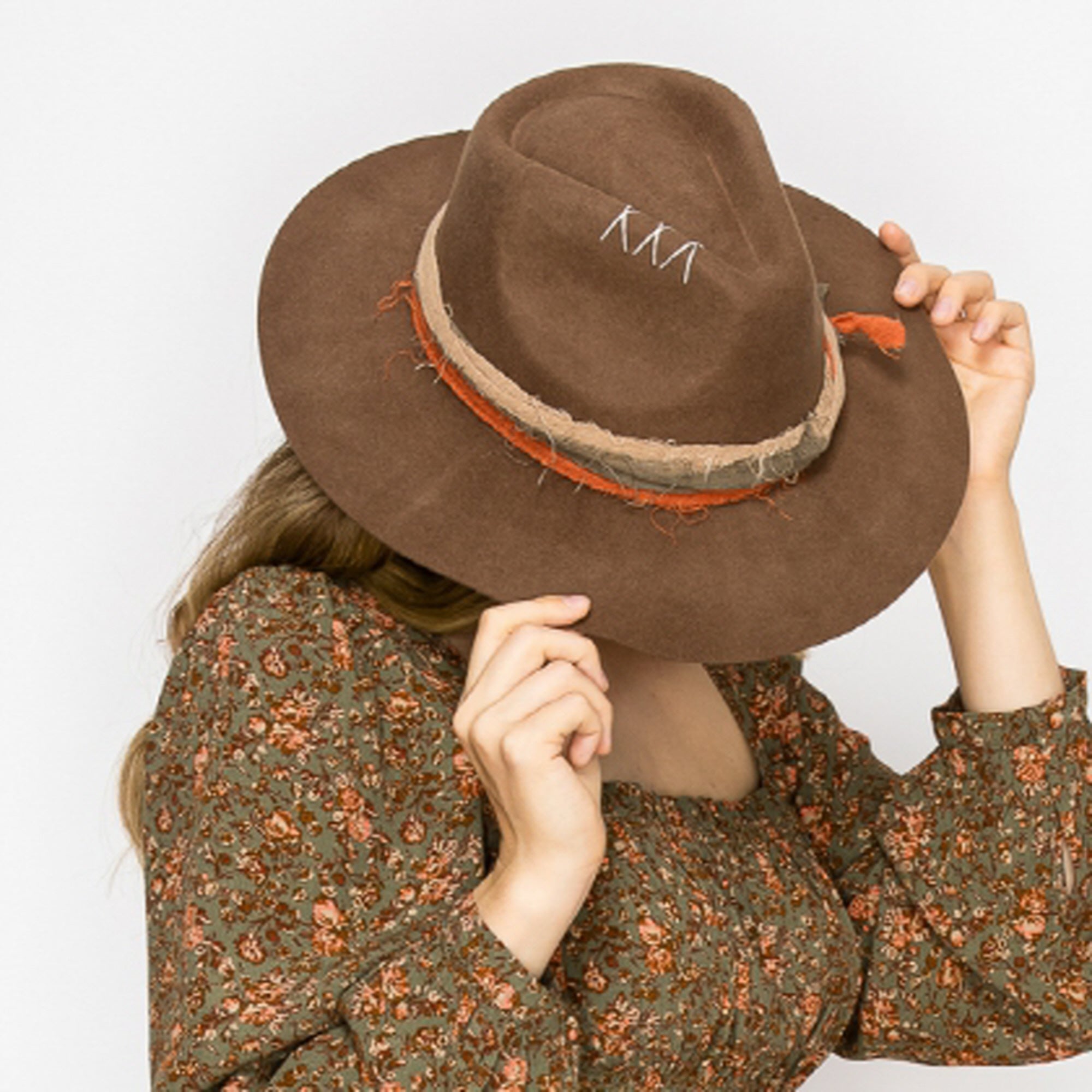 WOOL RANCHER HAT-BROWN