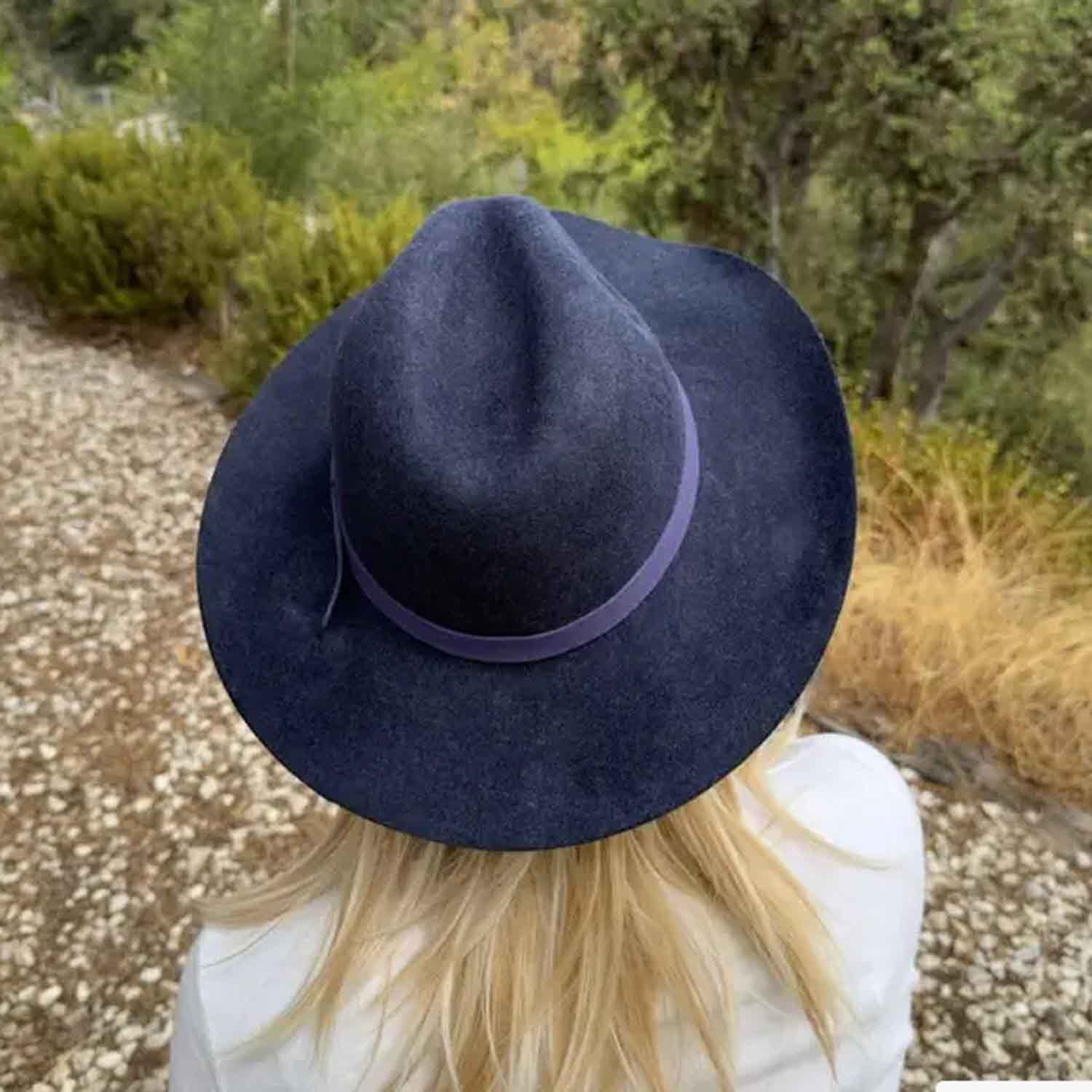 WOOL PENCIL BRIM HAT