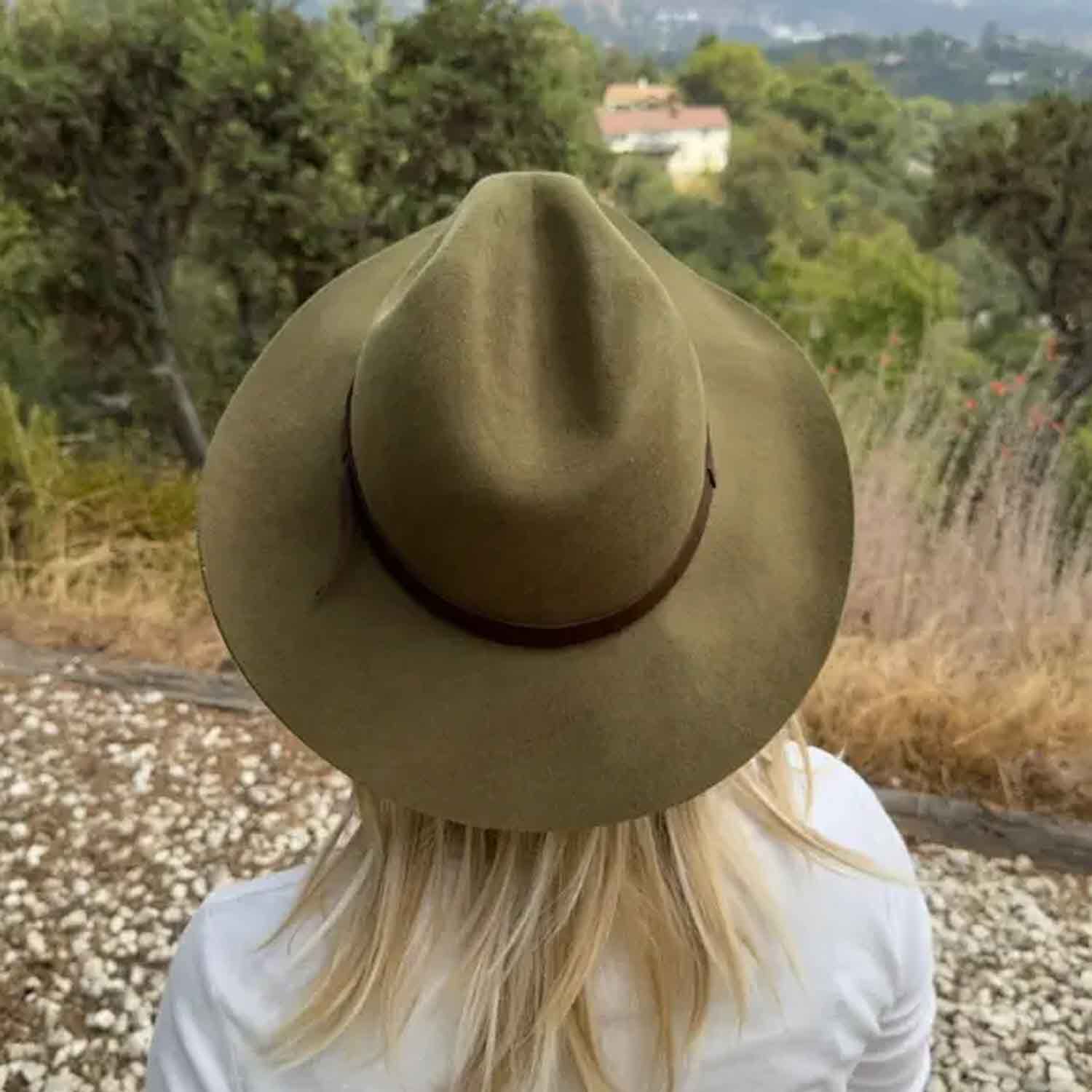 Premium Wool Pencil Brim Hat