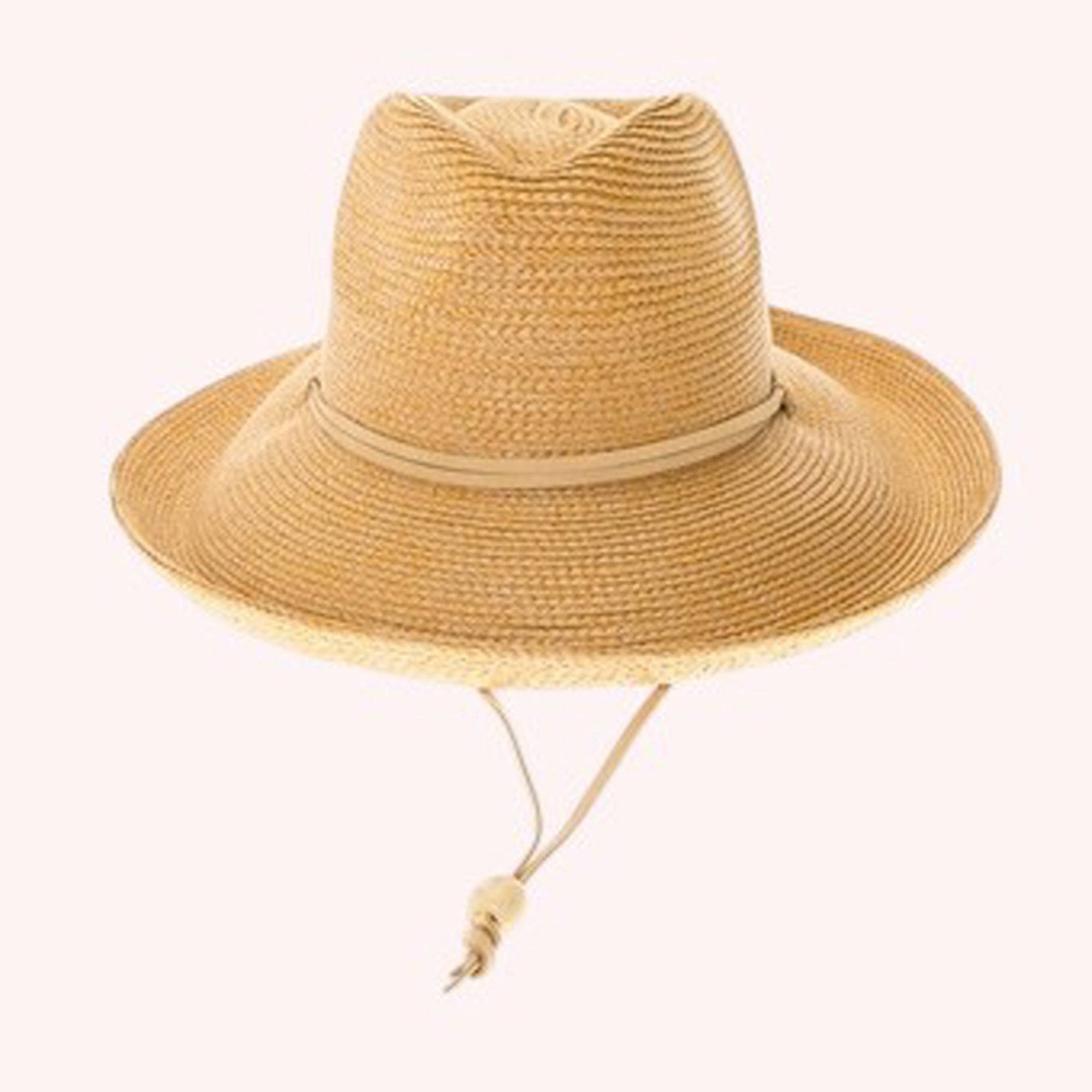 Packable Straw Safari w/ Chin Cord