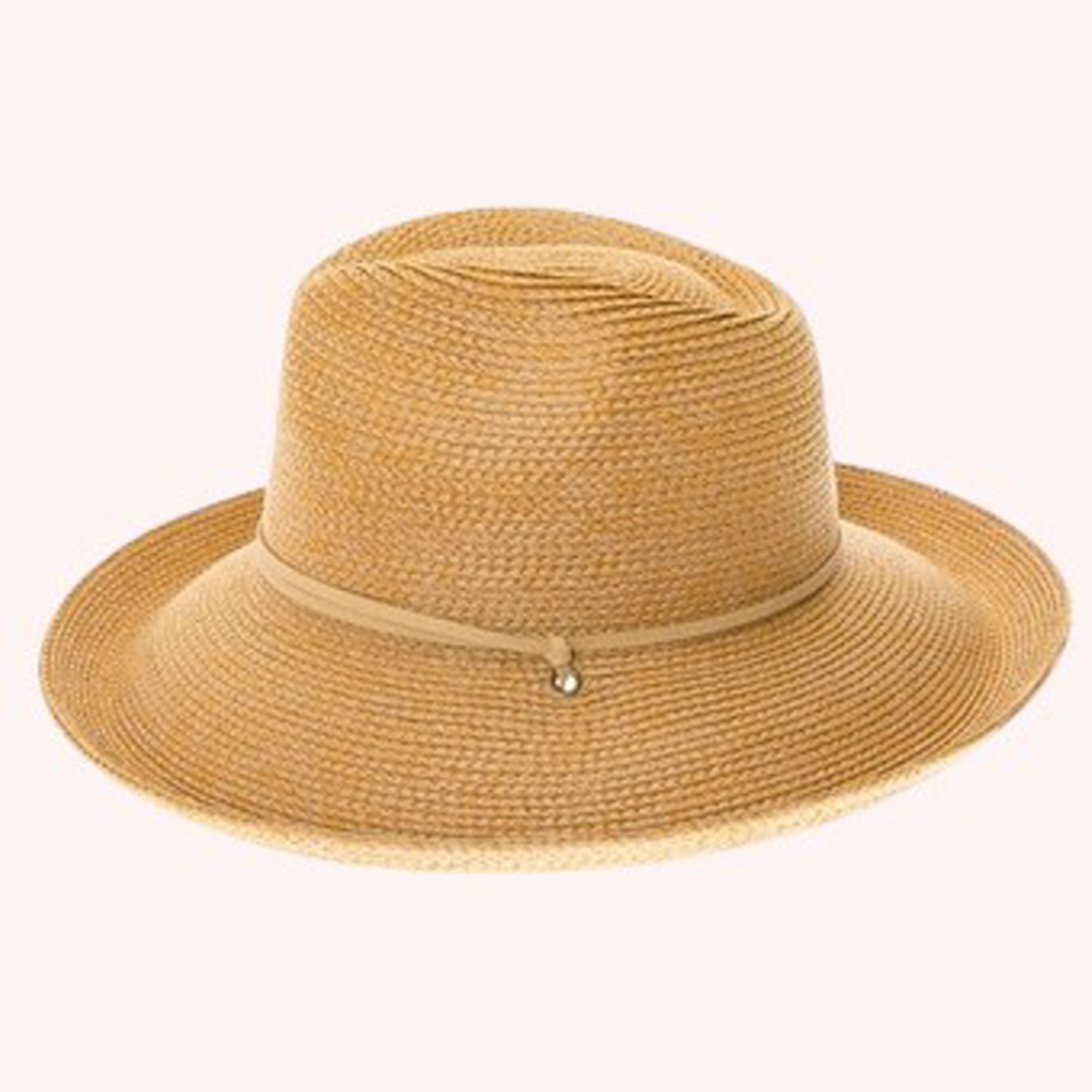 Packable Straw Safari w/ Chin Cord