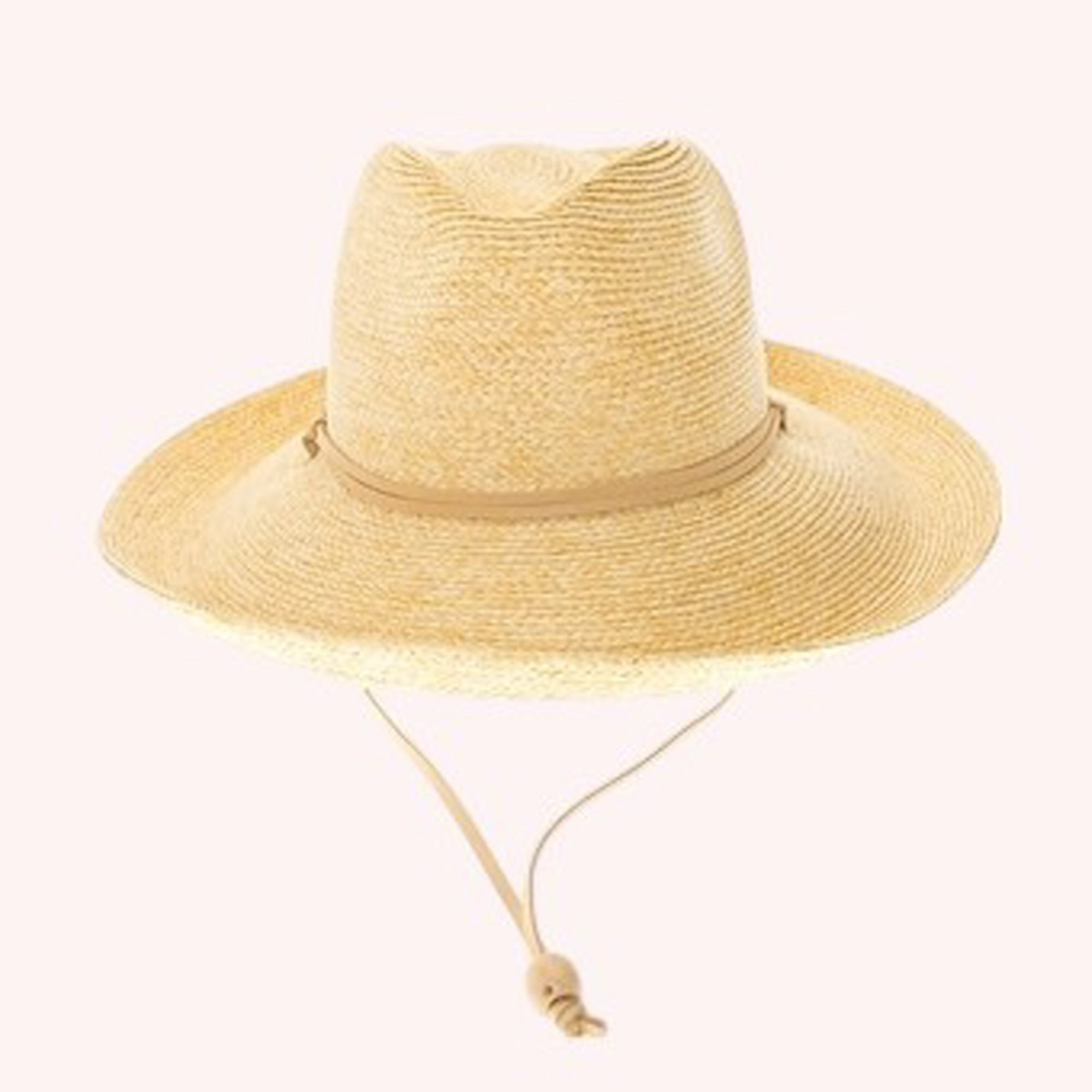 Packable Straw Safari w/ Chin Cord