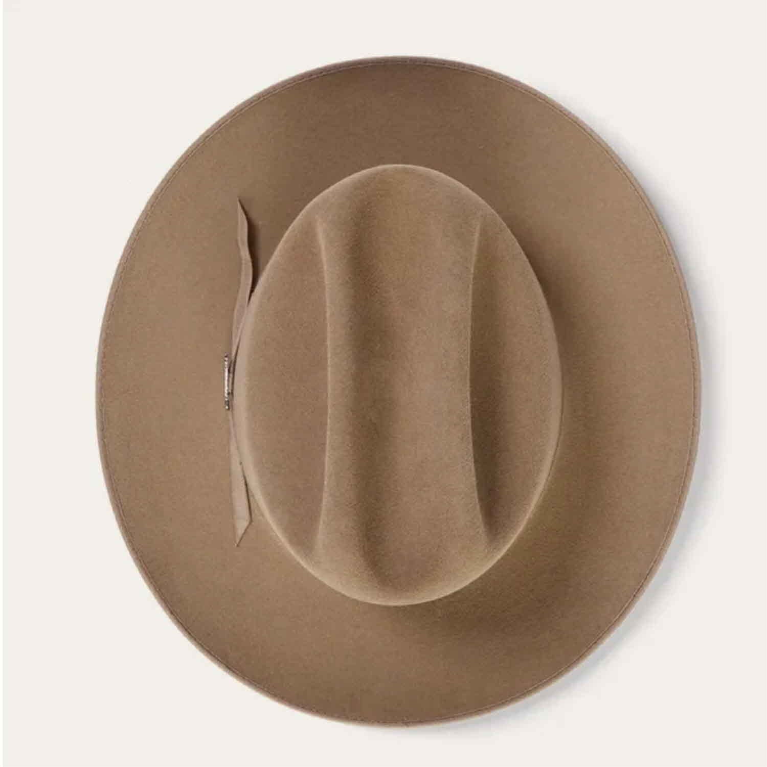 WOOL CATTLEMAN HAT W/ RIBBONE