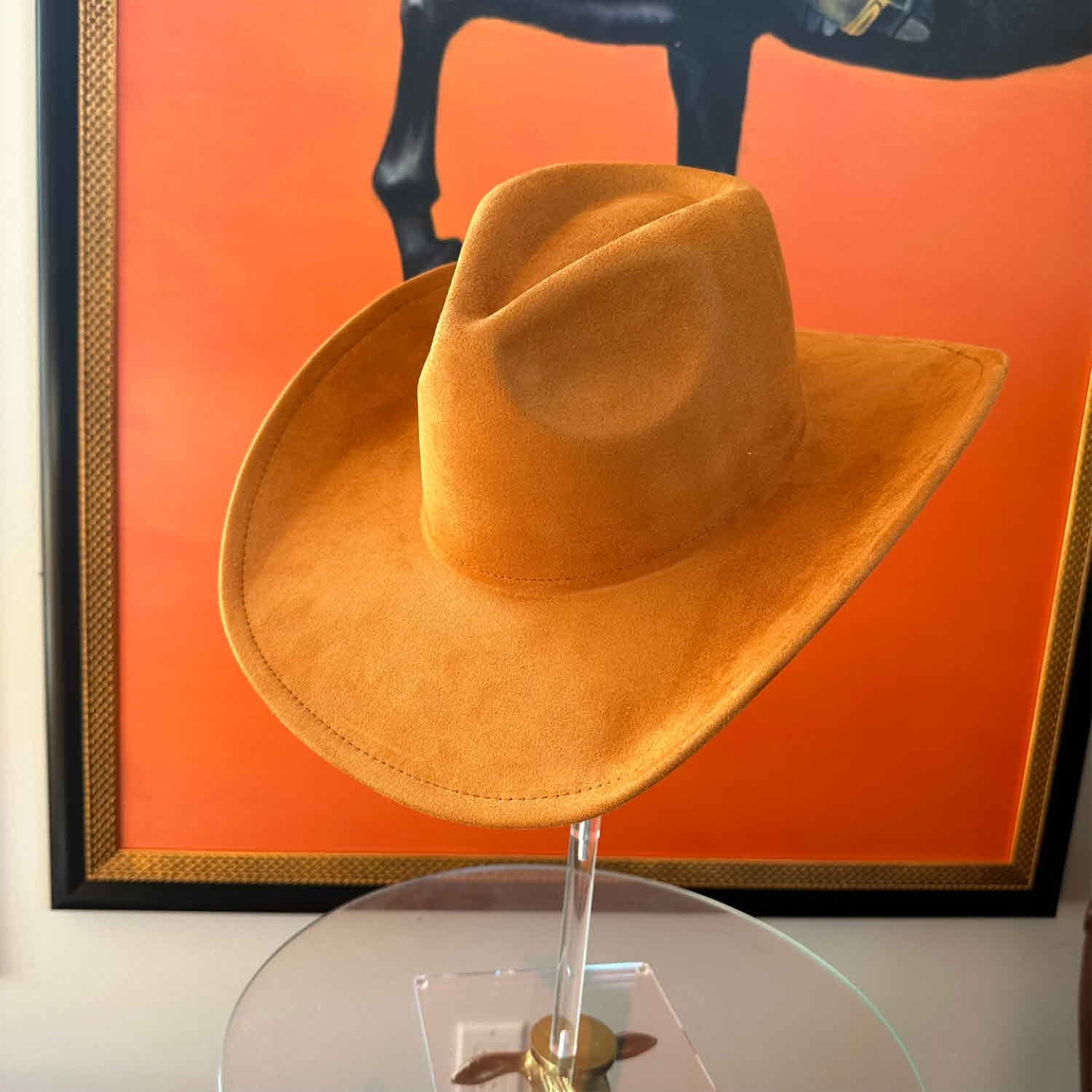 VEGAN SUEDE COWBOY HAT (Copy)