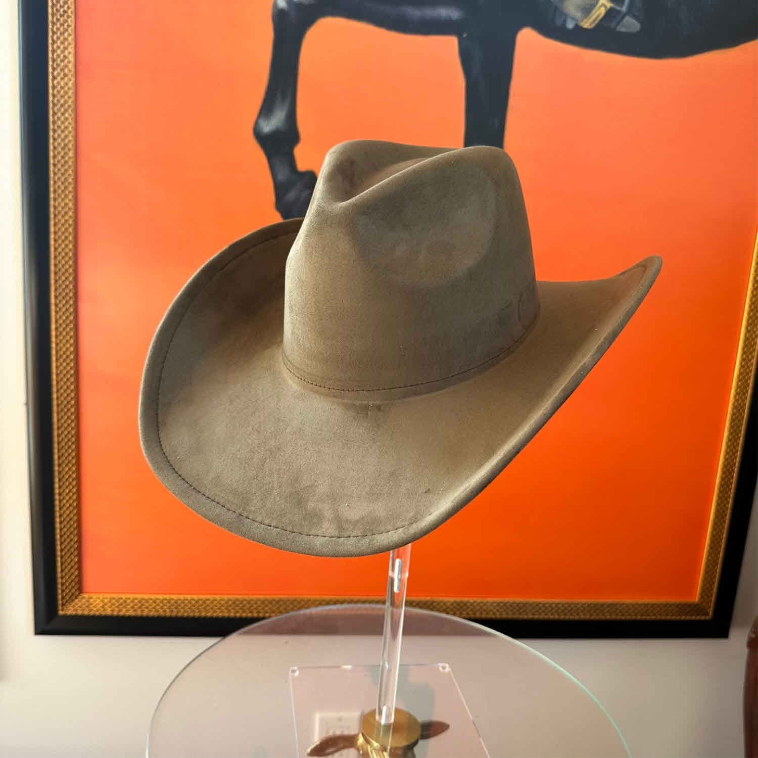 VEGAN SUEDE COWBOY HAT (Copy)