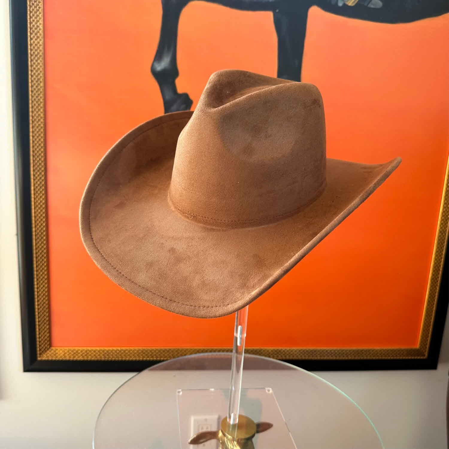 VEGAN SUEDE COWBOY HAT (Copy)