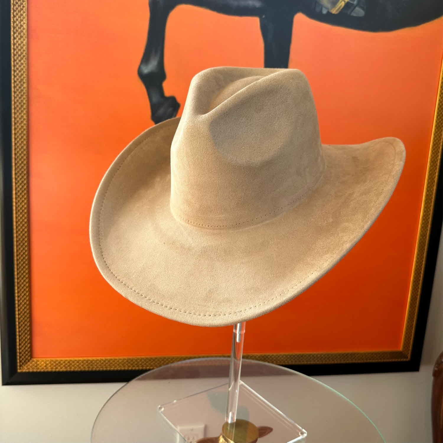 VEGAN SUEDE COWBOY HAT (Copy)