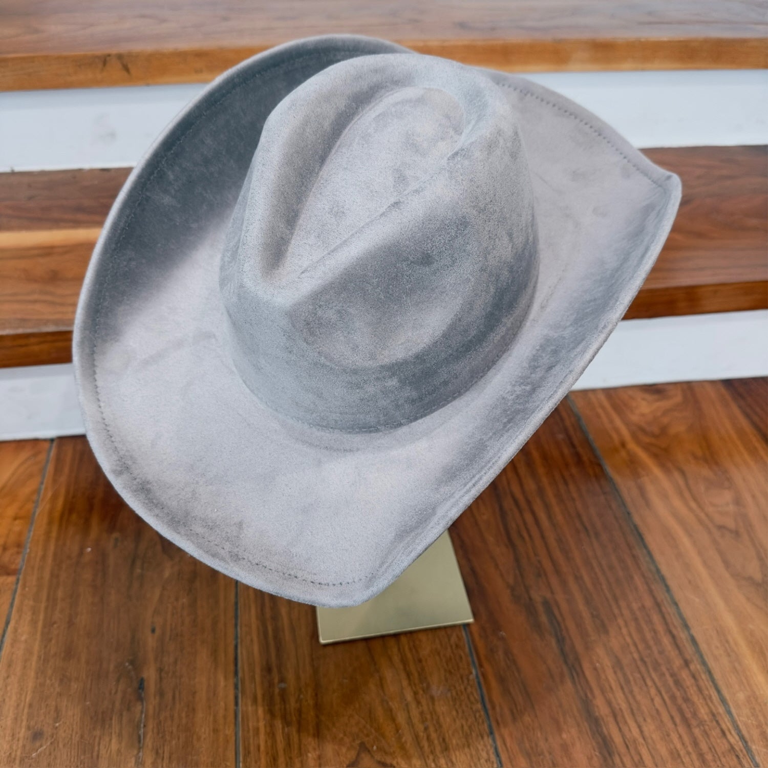 FASHION VEGAN SUEDE COWBOY HAT