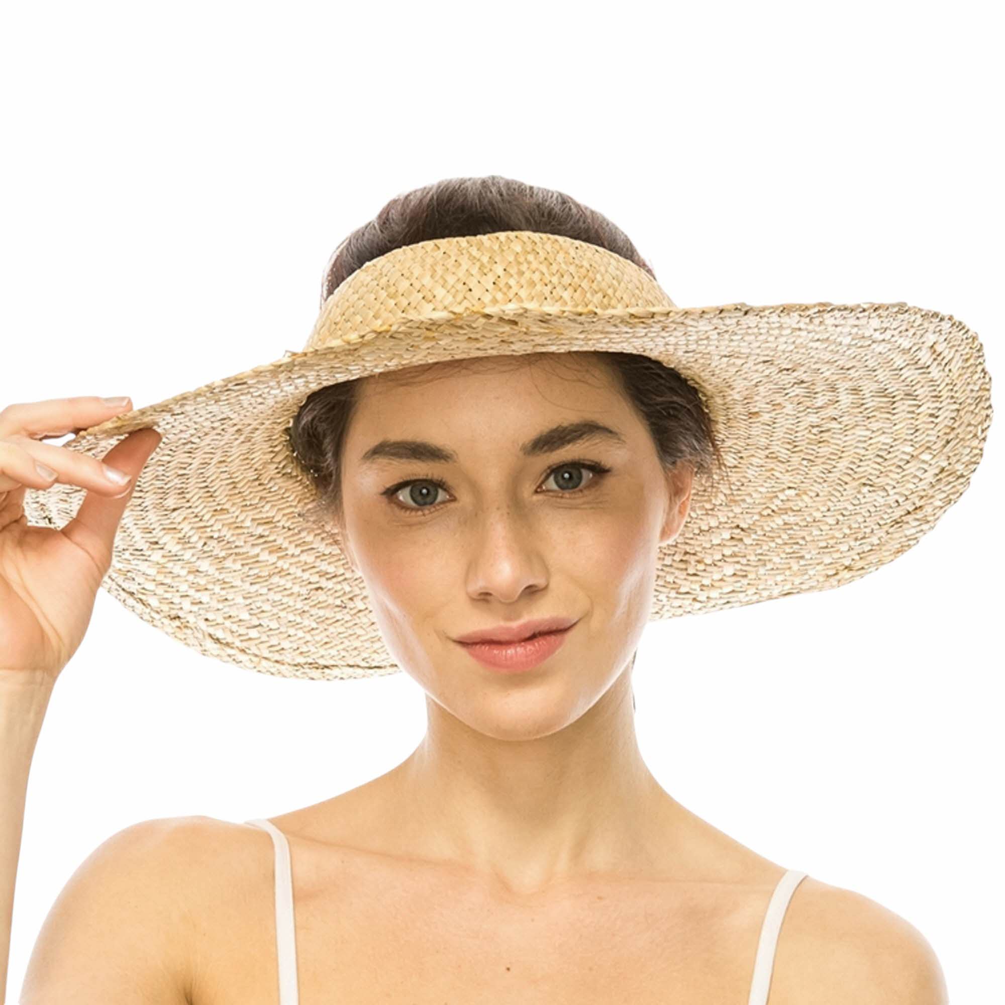 🌿 Sol Vista Palm Leaf Visor 🍃