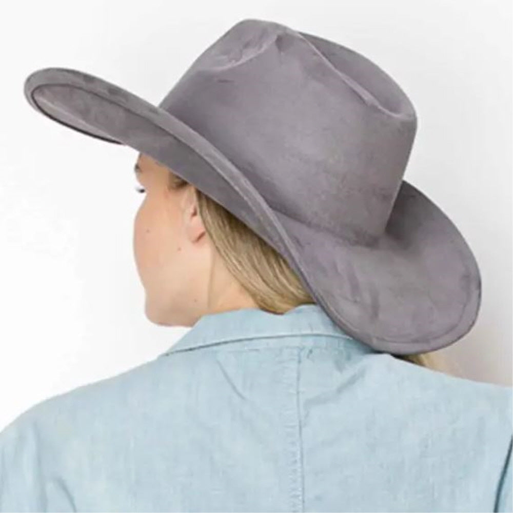 VEGAN SUEDE COWBOY HAT (Copy)