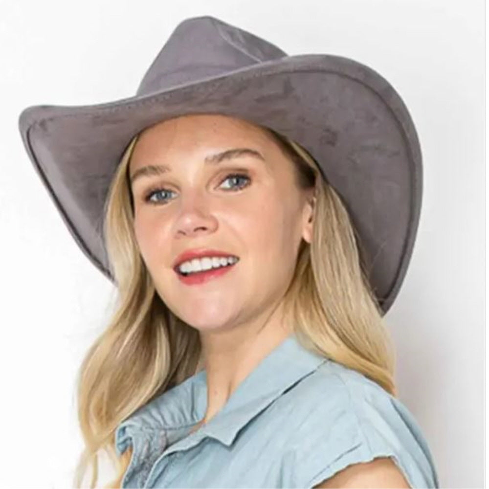 VEGAN SUEDE COWBOY HAT (Copy)