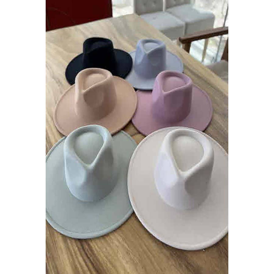 Kids XS Vegan Felt Wide Brim Rancher Hat