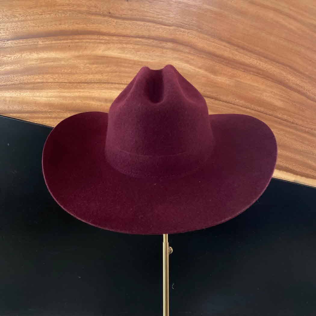 100% Australian Wool Cattleman Cowboy Hat – Shapeable Brim (Premium)