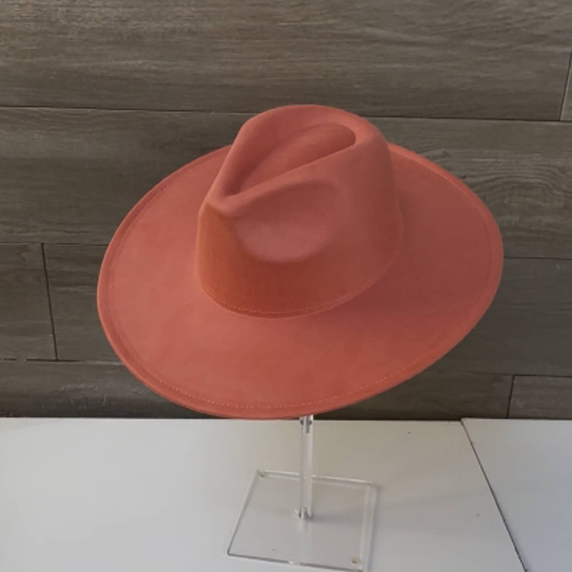 Classic Wide Brim Suede Premium Hat