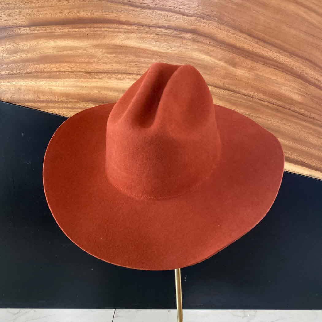 100% Australian Wool Cattleman Cowboy Hat – Shapeable Brim (Premium)