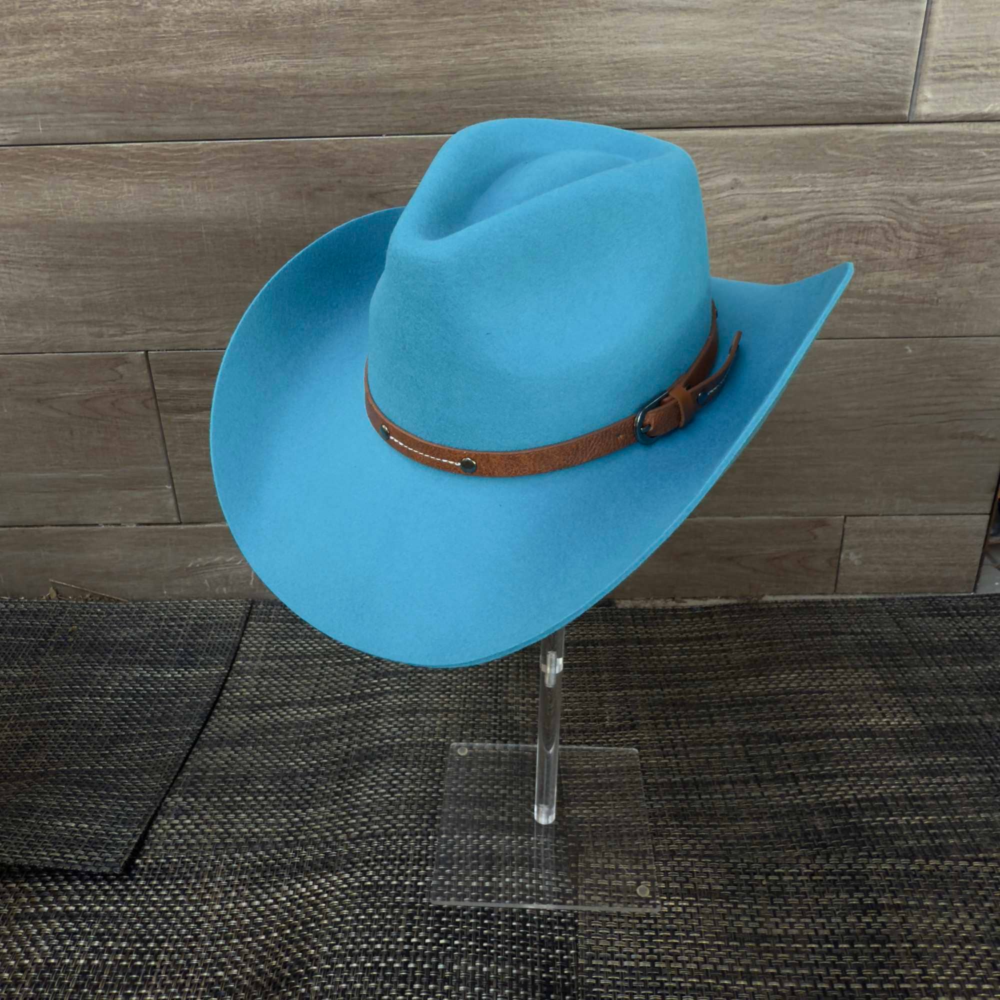 Australian Wool Cowboy Hat with Leather Band