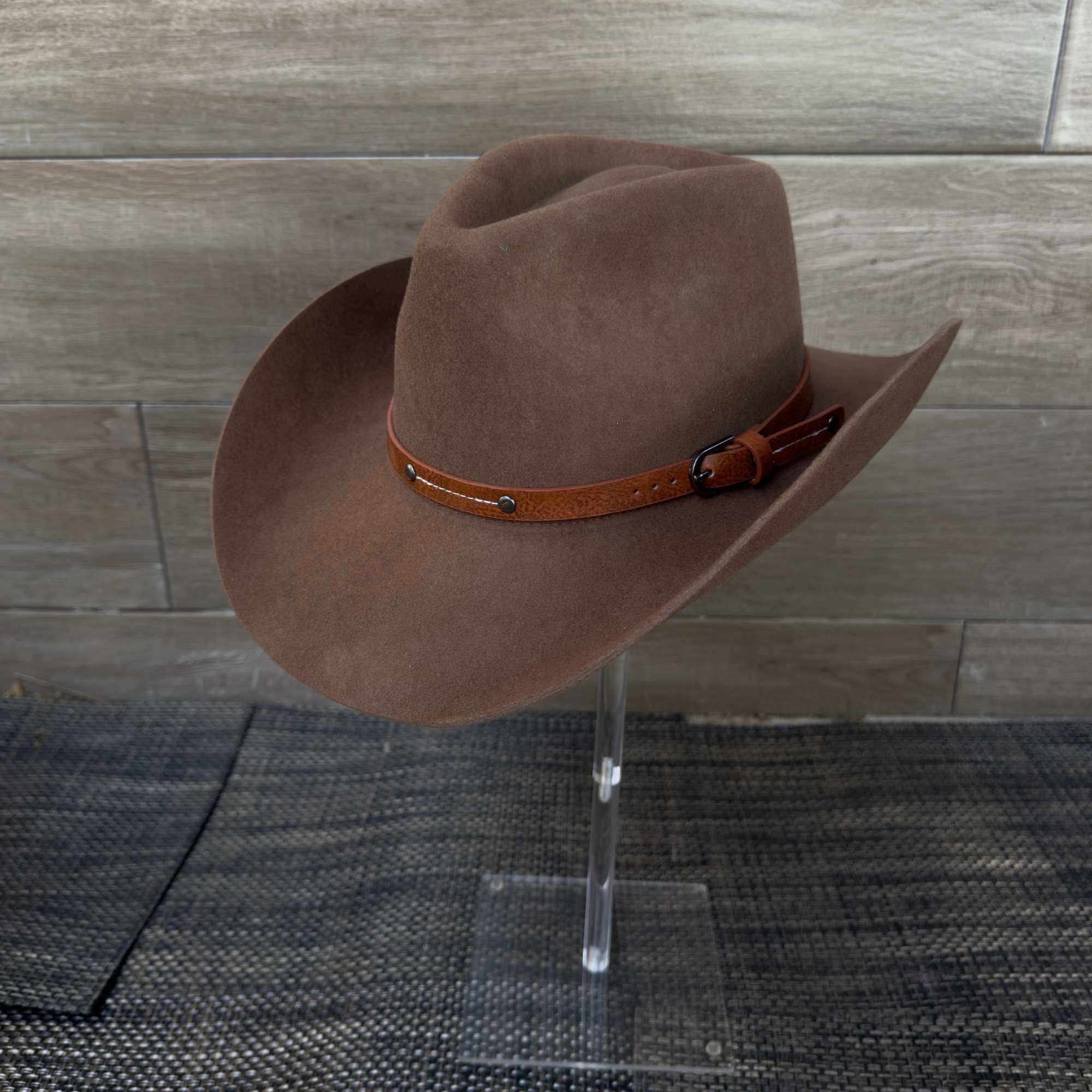 Australian Wool Cowboy Hat with Leather Band