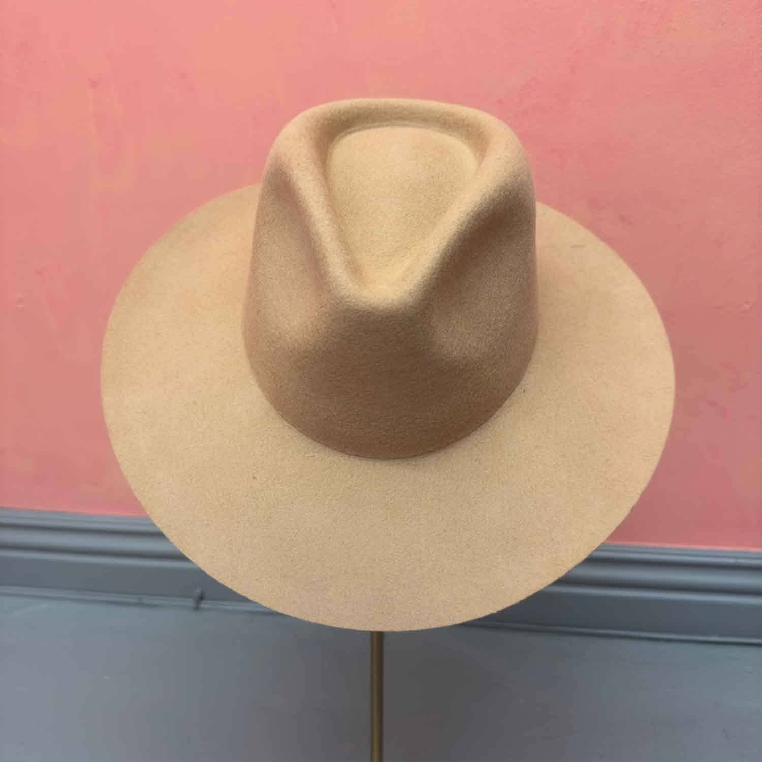 Stiff Brim Australian Wool Rancher Hat