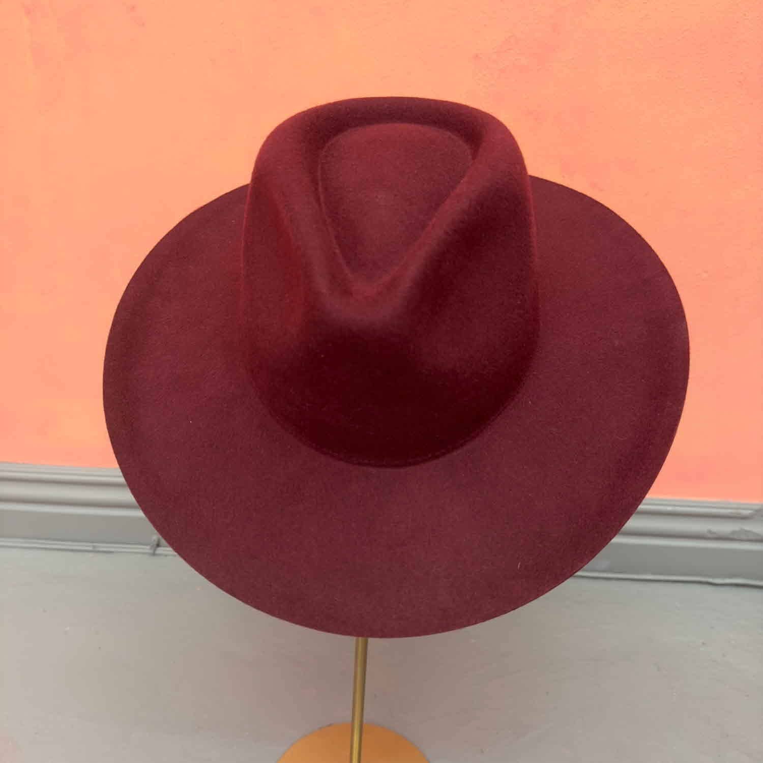 Stiff Brim Australian Wool Rancher Hat