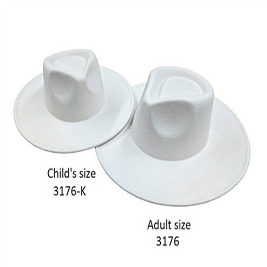 Kids XS Vegan Felt Wide Brim Rancher Hat