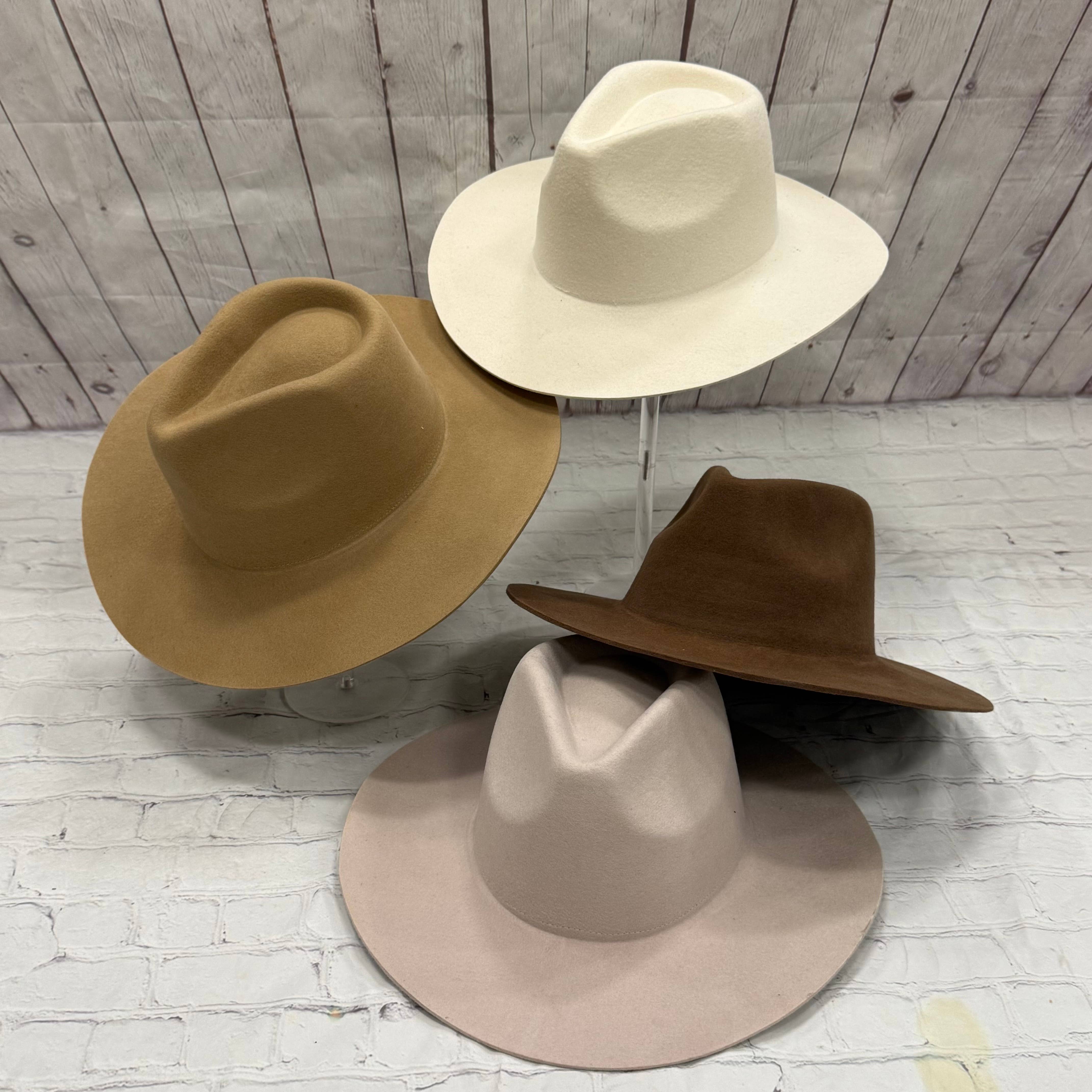Classic Wool Rancher Hat detail