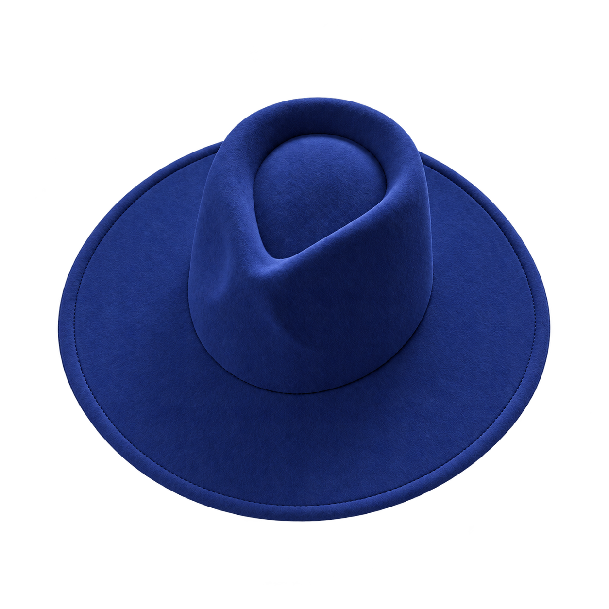 Vegan Felt Wide Brim Rancher Hat in Faux Felt